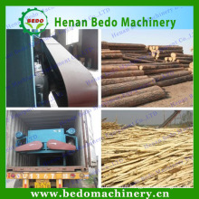 Billes de bois double rouleau écorçage machine et log / écorceuse de bois